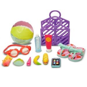 My Life As Beach Tote Toy Accessories Play Set for 18-inch Doll
